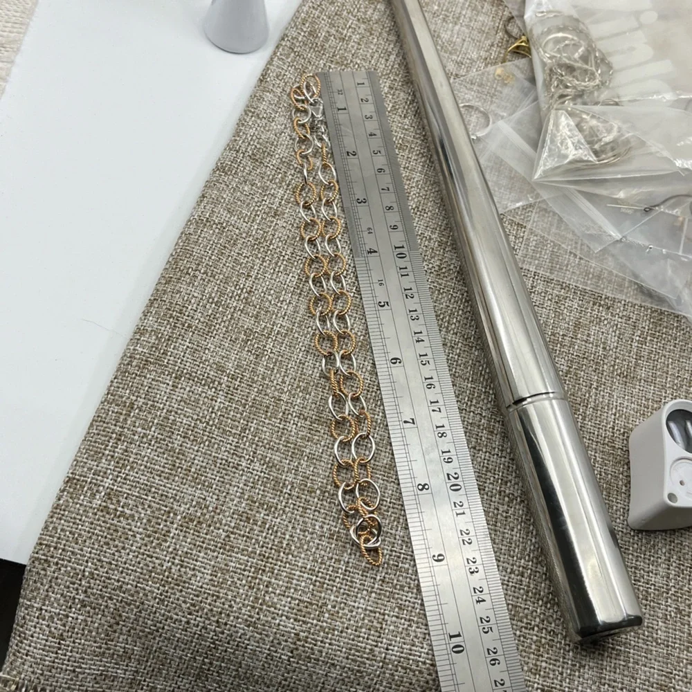 925 Italy Milor Two-Tone Sterling Silver Necklace ~18" - Picture 10 of 17